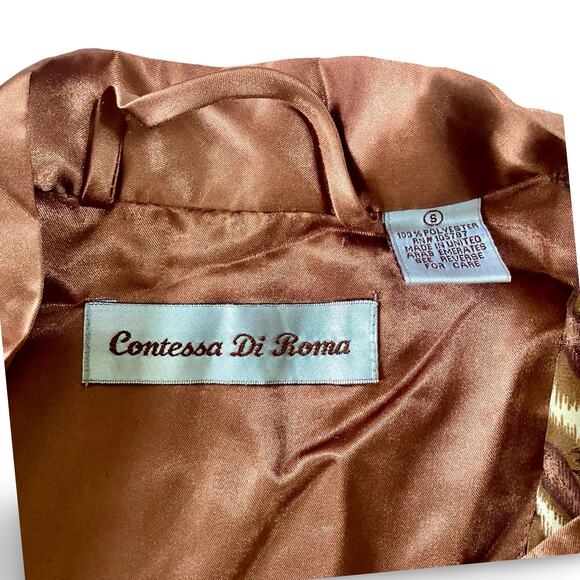 Contessa Di Roma Nightgown and Robe Set - Picture 7 of 12